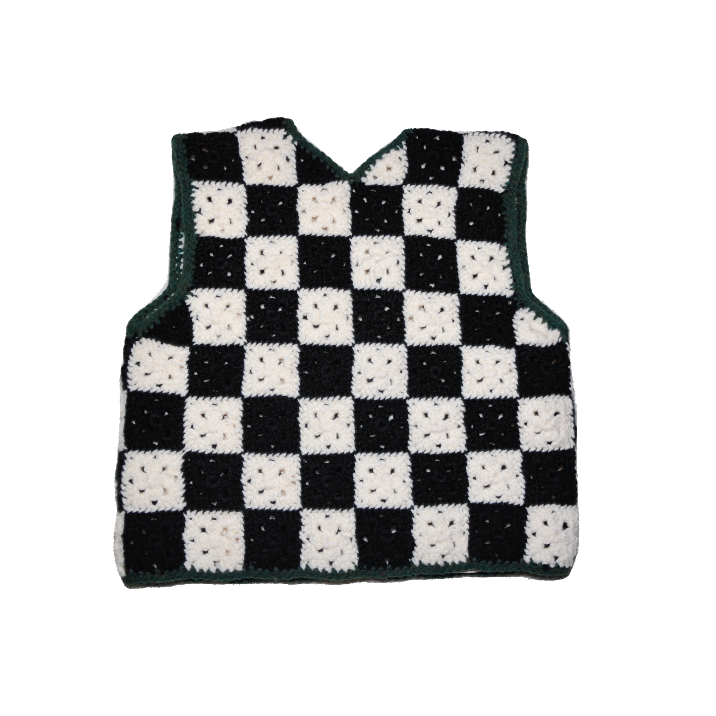 Checker Cardigan