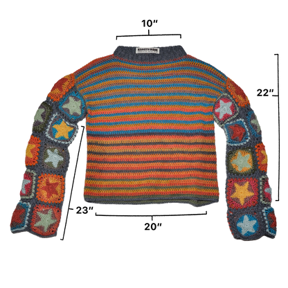 Star Sleeve Sweater
