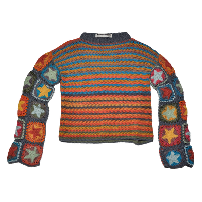 Star Sleeve Sweater