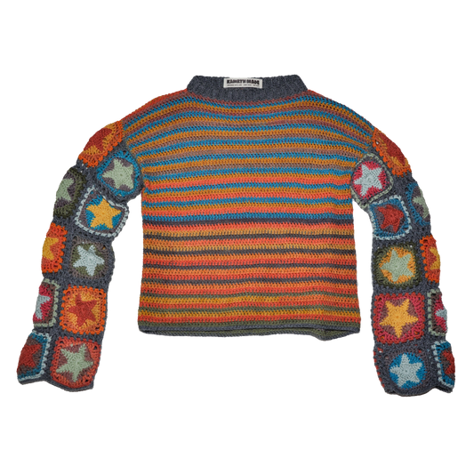 Star Sleeve Sweater