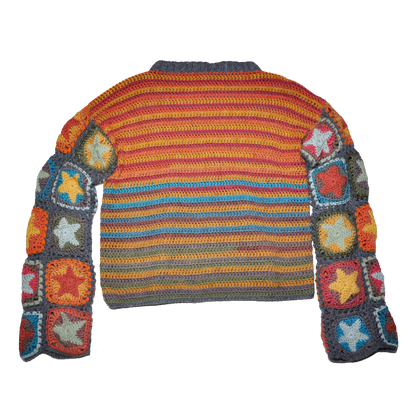 Star Sleeve Sweater
